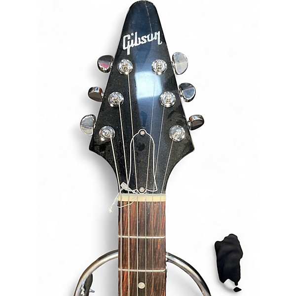Used Gibson Flying V Antique Natural Solid Body Electric Guitar