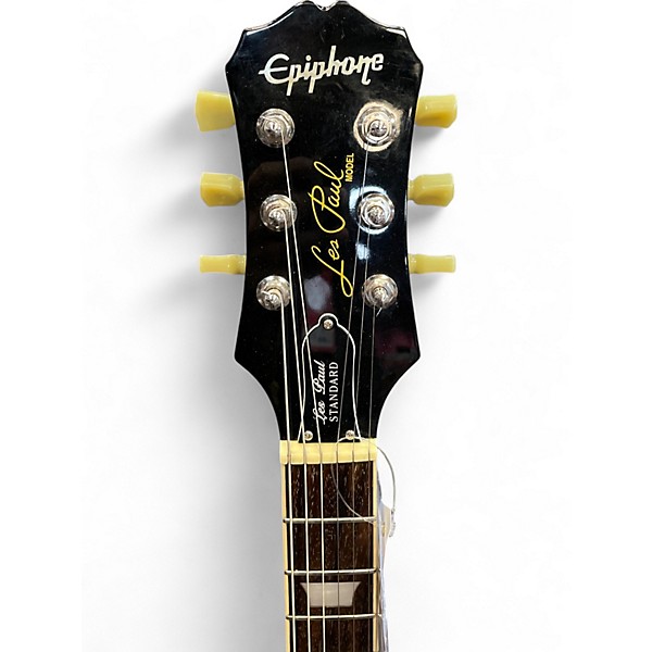 Used Epiphone Les Paul Standard Plus 2 Color Sunburst Solid Body Electric Guitar