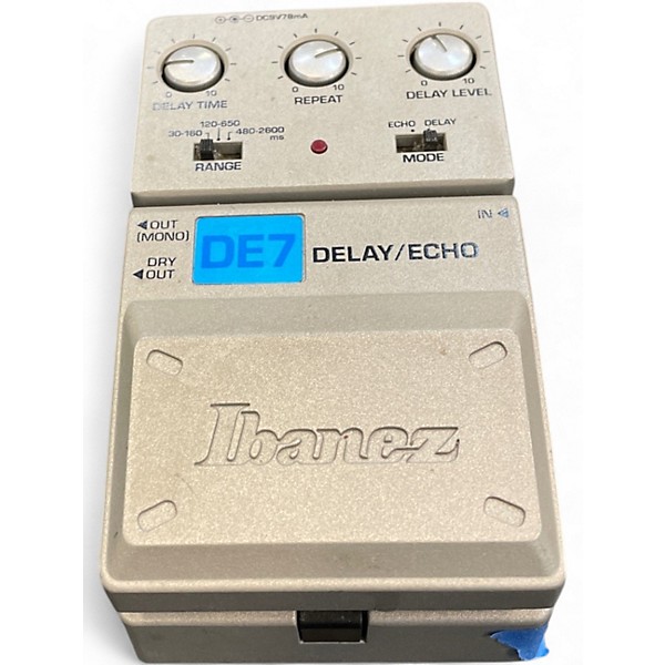 Used Ibanez DE7 Effect Pedal