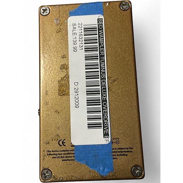 Used Wampler Tumnus Deluxe Overdrive Effect Pedal