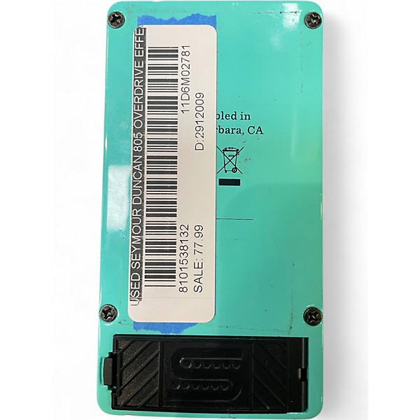 Used Seymour Duncan 805 Overdrive Effect Pedal