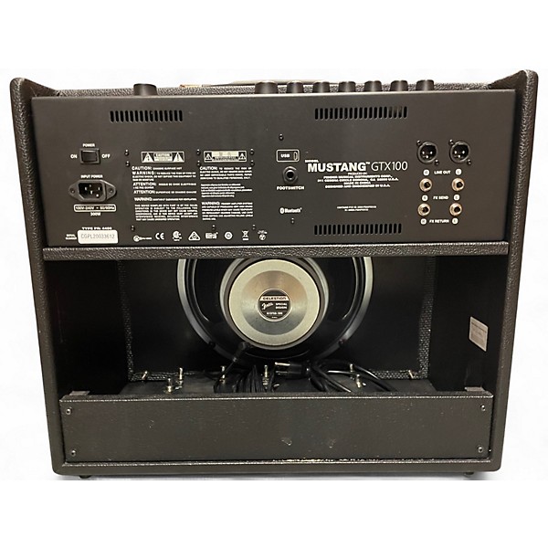 Used Fender Mustang GTX100 Guitar Combo Amp