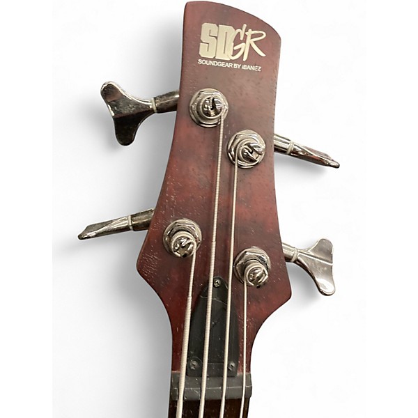 Used 2010 Ibanez SR500 Walnut Electric Bass Guitar