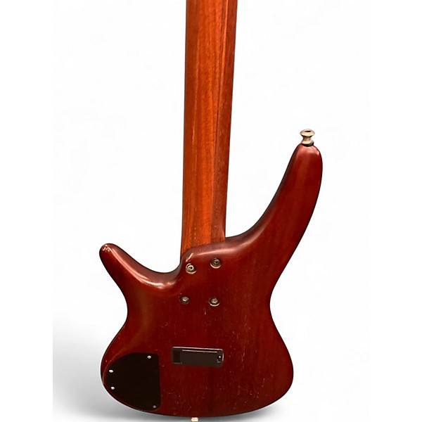 Used 2010 Ibanez SR500 Walnut Electric Bass Guitar