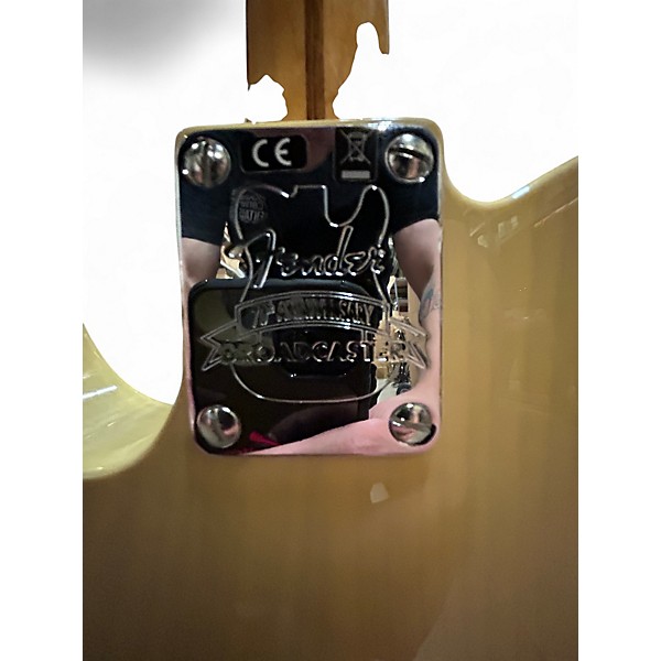 Used Fender 70th Anniversary Broadcaster No Relic Butterscotch Blonde Solid Body Electric Guitar