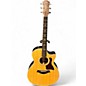 Used Taylor 414CER V-Class Natural Acoustic Electric Guitar thumbnail