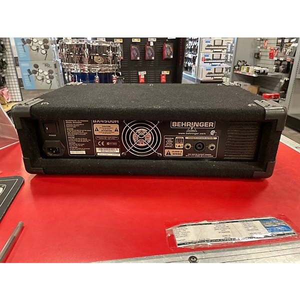 Used Behringer BX4500H 450W Bass Amp Head