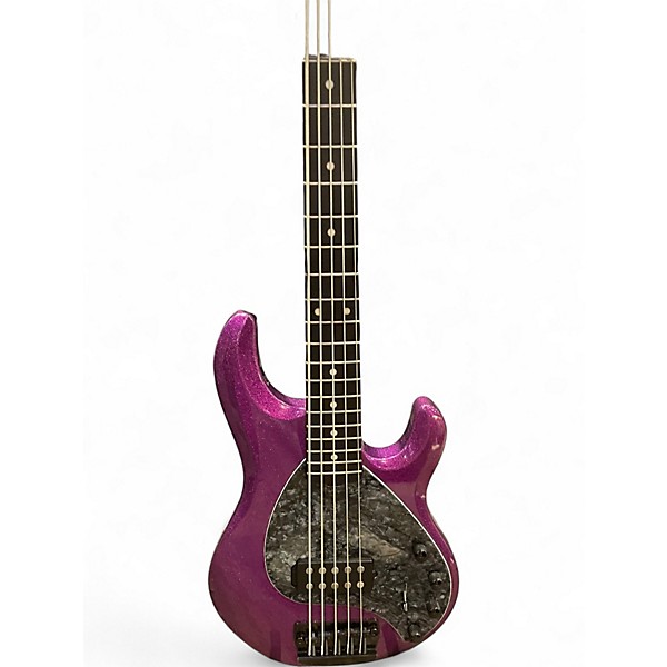 Used Sterling by Music Man Stingray 5 Ray35 Purple Sparkle Electric Bass Guitar