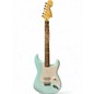 Used Fender Tom Delonge Signature Stratocaster blue Solid Body Electric Guitar thumbnail