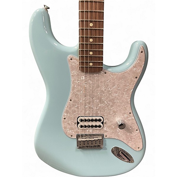 Used Fender Tom Delonge Signature Stratocaster blue Solid Body Electric Guitar