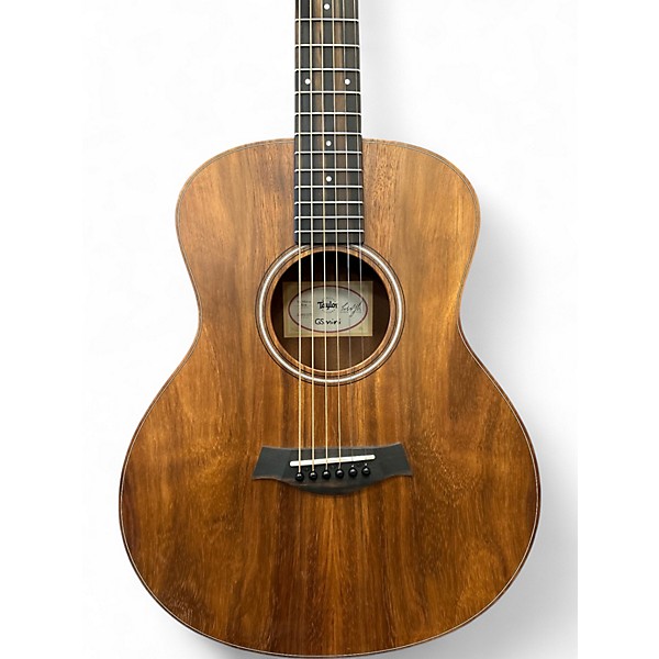 Used Taylor GS Mini-e Koa Natural Acoustic Electric Guitar