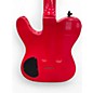 Used Fender DOUBLE FAT DELUXE TELECASTER Red Solid Body Electric Guitar