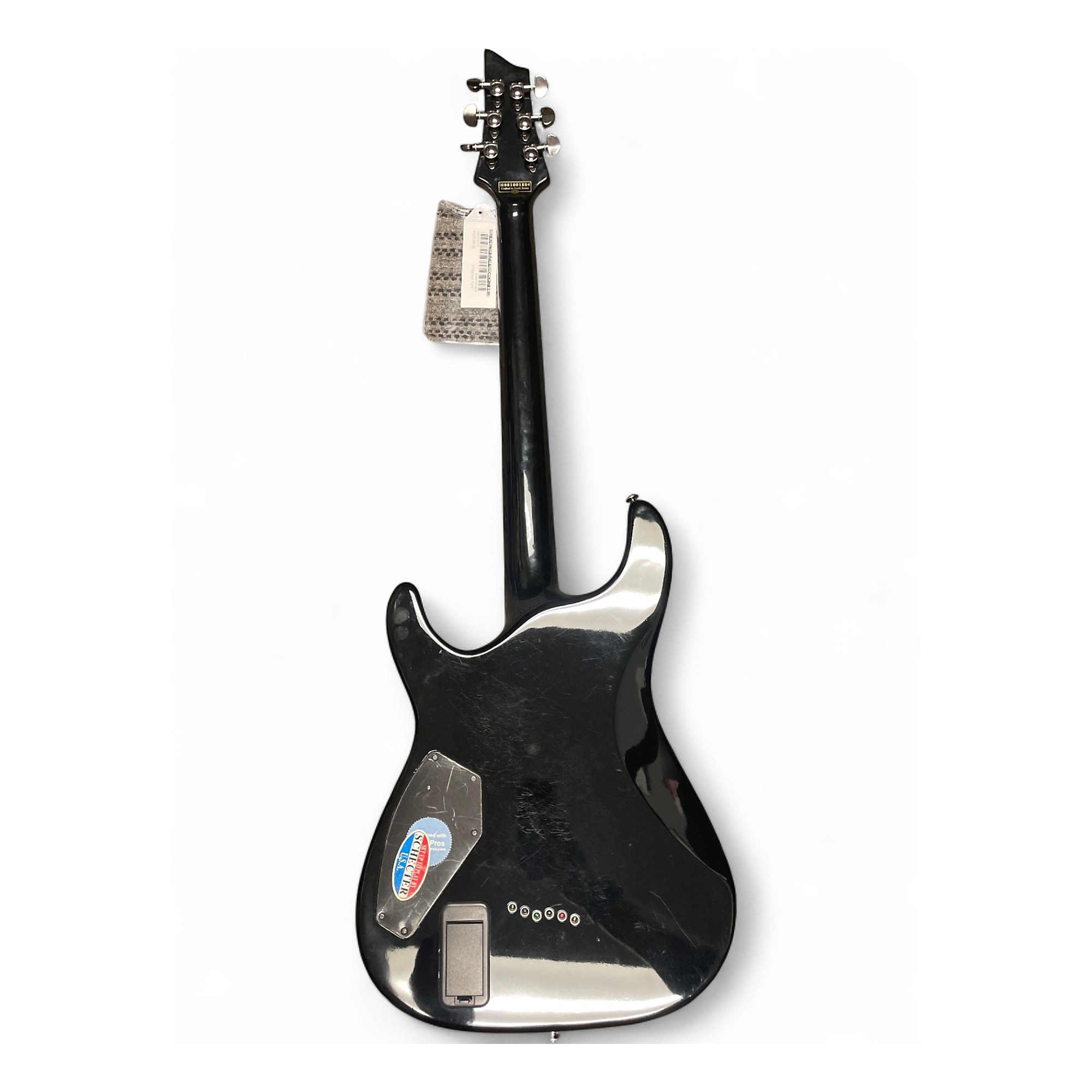 Used Schecter Guitar Research C1 SHE DEVIL Black Solid Body
