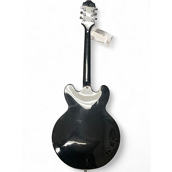 Used Epiphone Sheraton II Black Hollow Body Electric Guitar