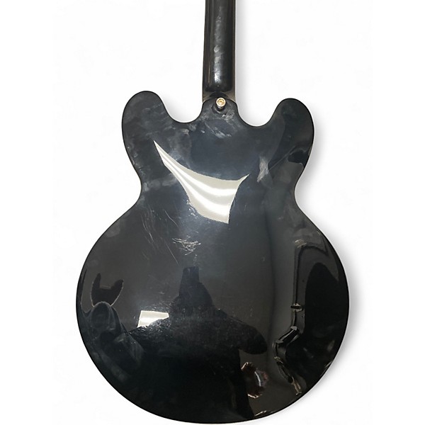 Used Epiphone Sheraton II Black Hollow Body Electric Guitar