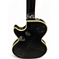 Used Epiphone Les Paul Custom Pro Black and Gold Solid Body Electric Guitar