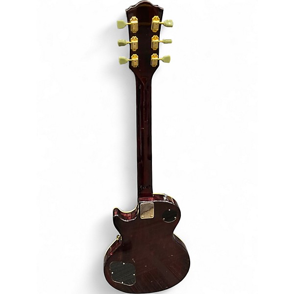 Vintage 1970s Ibanez standard dark red Solid Body Electric Guitar