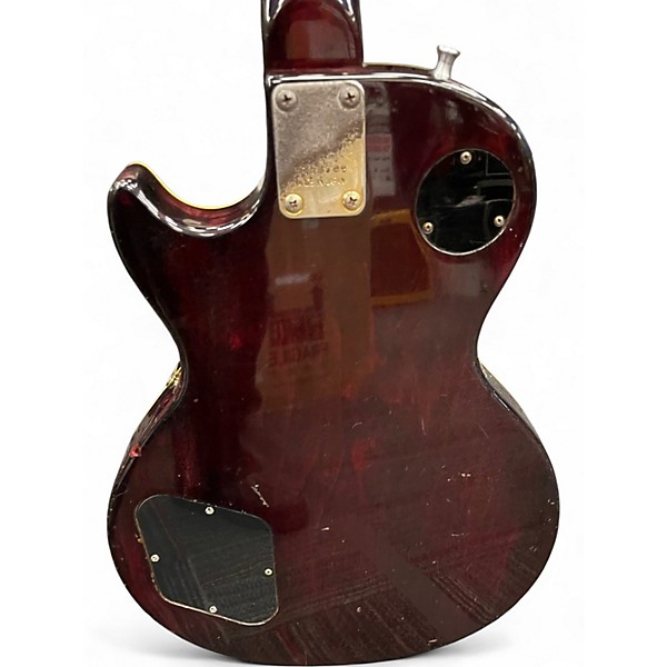 Vintage 1970s Ibanez standard dark red Solid Body Electric Guitar