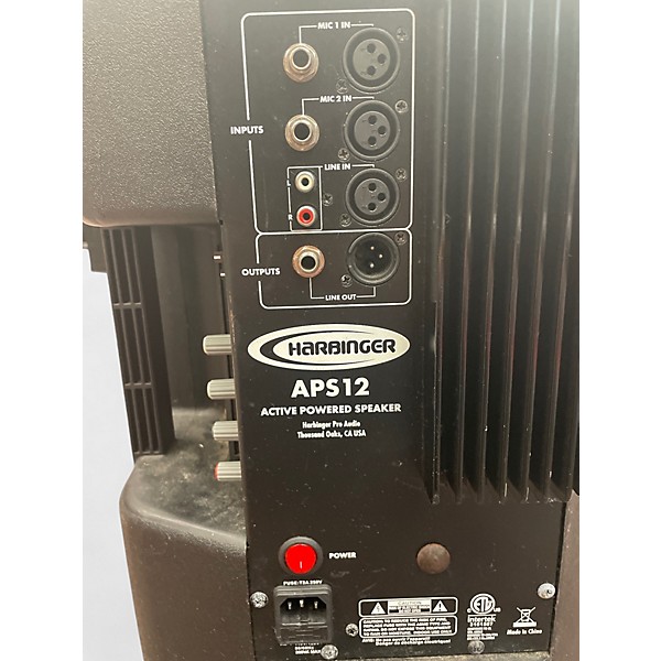 Used 2012 Harbinger APS12 Powered Speaker