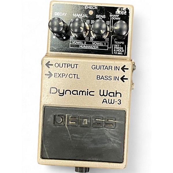 Used BOSS AW3 Dynamic Wah Effect Pedal