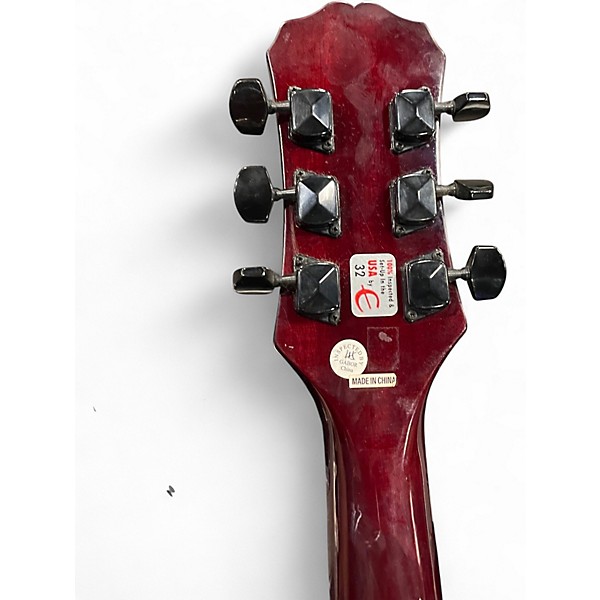 Used Epiphone Les Paul Special II wine red Solid Body Electric Guitar
