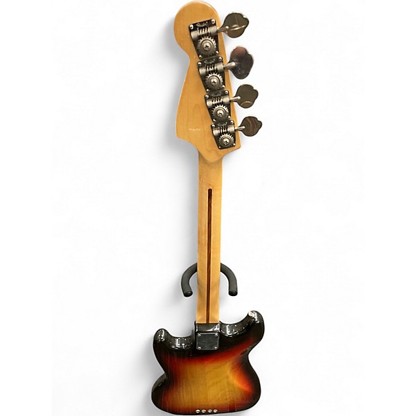 Vintage 1976 Fender Mustang Bass Sunburst Electric Bass Guitar