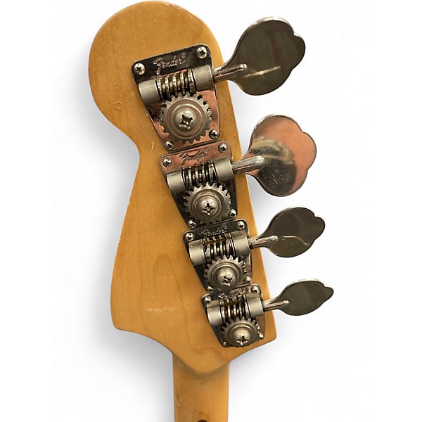 Vintage 1976 Fender Mustang Bass Sunburst Electric Bass Guitar