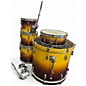 Used Pearl 5 Piece Export 2 Tone Sunburst Drum Kit