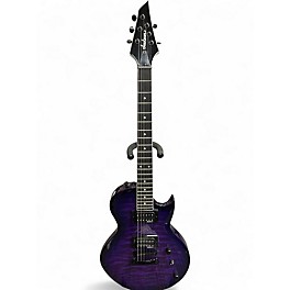 Used Jackson JS22Q Monarkh SC Purple Solid Body Electric Guitar