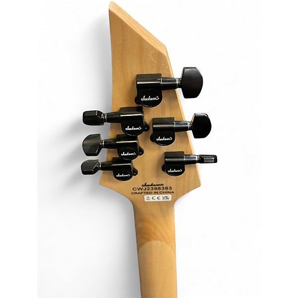 Used Jackson JS22Q Monarkh SC Purple Solid Body Electric Guitar