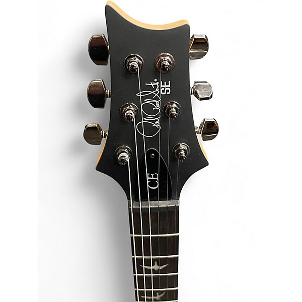 Used PRS SE Swamp Ash CE 24 Sandblasted Green Solid Body Electric Guitar