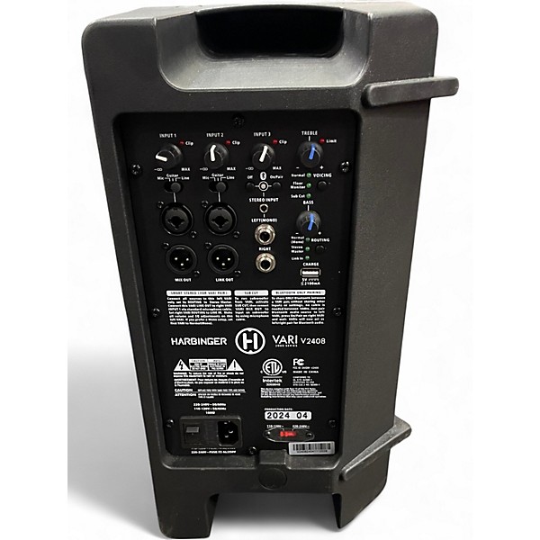 Used Harbinger VARI V2408 Powered Speaker