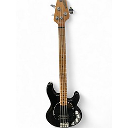Used 2024 Ernie Ball Music Man StingRay Special H CHROME AND BLACK Electric Bass Guitar