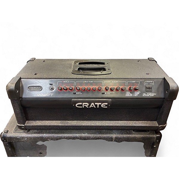 Used 2000s Crate GLX1200H Solid State Guitar Amp Head