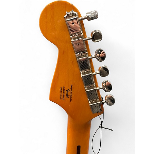 Used Squier Classic Vibe 1950S Stratocaster Fiesta Red Solid Body Electric Guitar