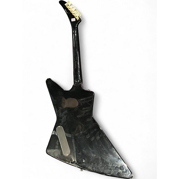 Used Epiphone Explorer GIBSON INSPIRED Black and White Solid Body Electric Guitar