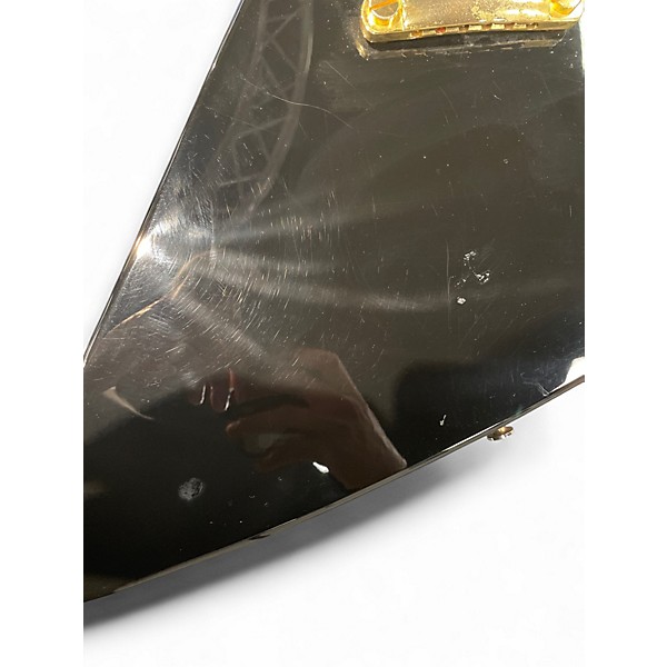 Used Epiphone Explorer GIBSON INSPIRED Black and White Solid Body Electric Guitar