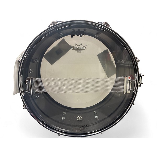 Used PDP by DW 13X7 Concept Series Snare Black Chrome Drum