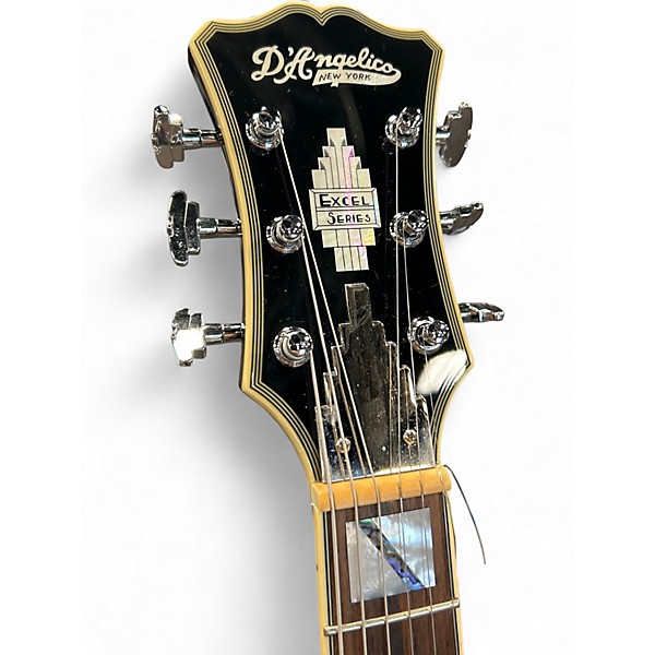 Used D'Angelico EXCEL DC Black Hollow Body Electric Guitar