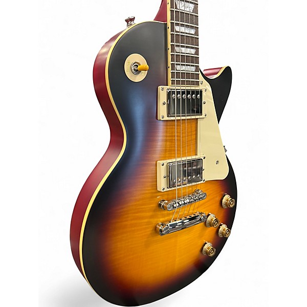 Used Epiphone Les Paul Standard 1950s Vintage Sunburst Solid Body Electric Guitar