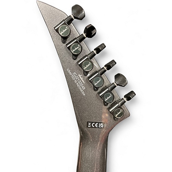 Used Jackson SLX Soloist Gray Solid Body Electric Guitar