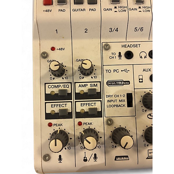 Used Yamaha AG06 Unpowered Mixer
