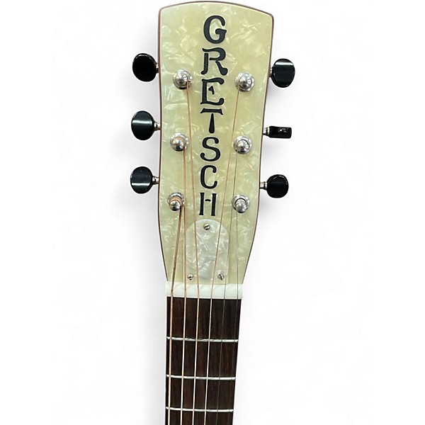 Used Gretsch Guitars G9200 Boxcar Round Neck Natural Resonator Guitar