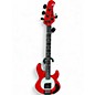 Used Ernie Ball Music Man CUMMERFORD BASS Candy Apple Red Electric Bass Guitar thumbnail