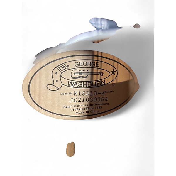 Used Washburn M1SDL Black Mandolin