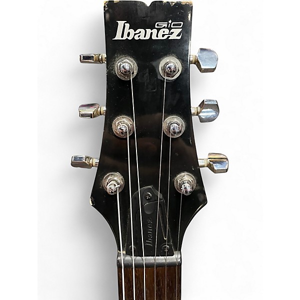 Used Ibanez GS100 Trans Red Solid Body Electric Guitar
