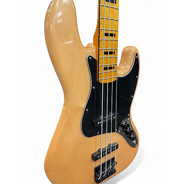 Used Squier Classic Vibe 70s Jazz Bass Butterscotch Blonde Electric Bass Guitar