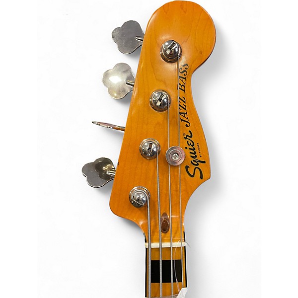 Used Squier Classic Vibe 70s Jazz Bass Butterscotch Blonde Electric Bass Guitar