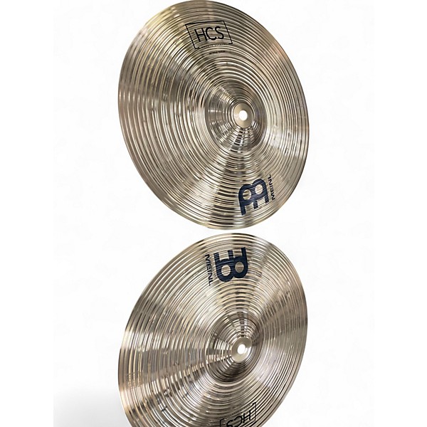 Used MEINL 13in HCS Hi Hat Pair Cymbal