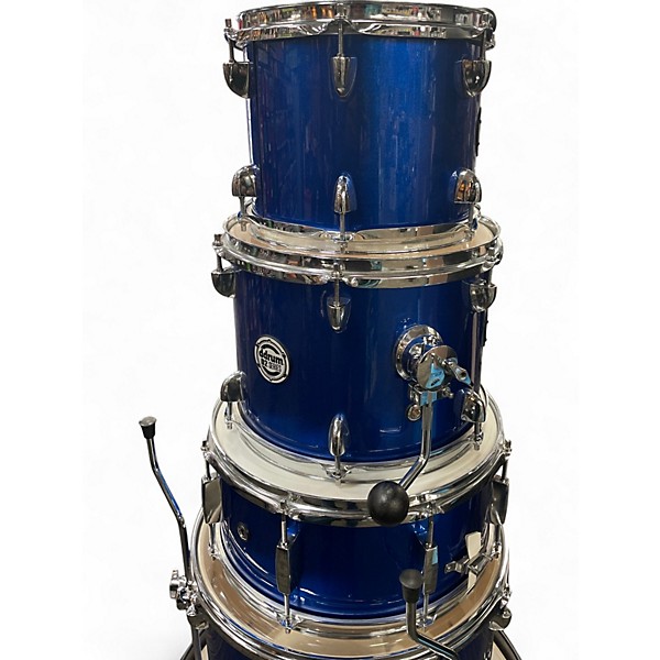 Used ddrum 5 Piece D2 kit Blue Drum Kit